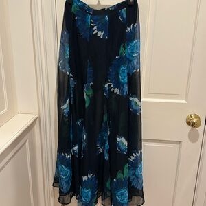 Reformation sheer skirt